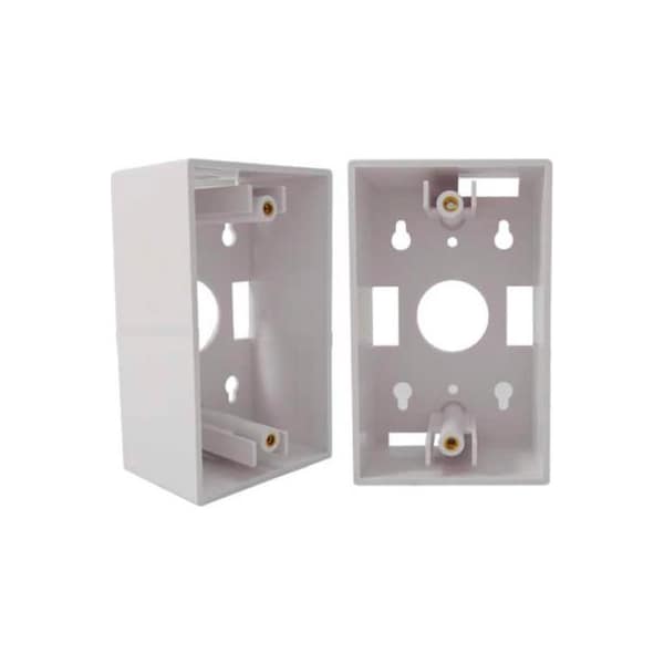Chiptech, Inc Dba Vertical Cable Electrical Box, Junction Box Type, 1 Gang 022-118WH - main
